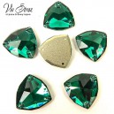 Trilliant  Emerald 12 mm