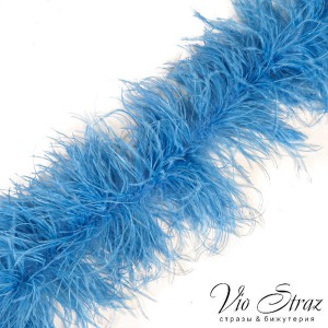 Боа сине-голубое (Turquoise) 6-ти нитка